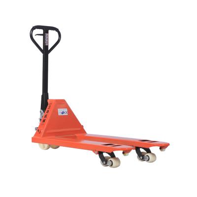 China Steel Electric Type High Lift Jack Manual Hydraulic Pallet Truck Factory Price Hand Pallet Truck for sale