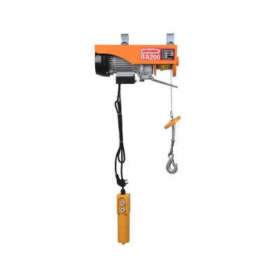 China Latest Technology Portable Small Quiet Electric Wire Rope Hoist for sale