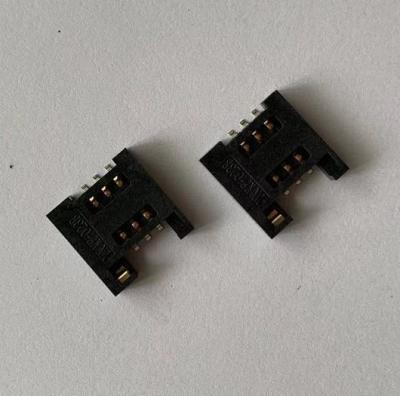 Cina 6 Pin KF-023B SIM Card Connectors, micro SiM Connector in vendita