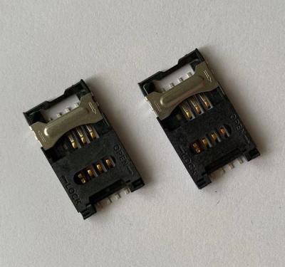 Cina Telefoni cellulari 500VDC 6P SIM Card Connectors in vendita