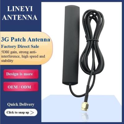 Cina Stable Signal 5dbi 4G GSM Antennas , RPSMA GSM Patch Antenna in vendita