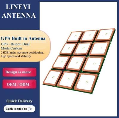 China Antenne ISO9001 GPS Glonass, keramische Flecken-Antenne GPSs zu verkaufen