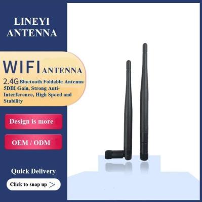 China 3dbi Bluetooth Folding 2.4G High Gain Wireless Antenna for sale