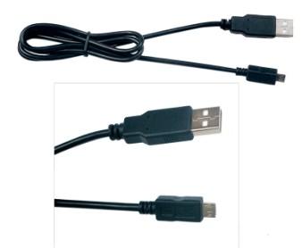 Cina Micro cablaggio di carico rapido del cavo del cavo, 2 metri di cavo nero di USB in vendita