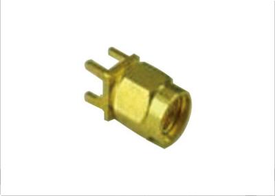 China 3GHz 90 conector coaxial del Pin RF SMA del grado cuatro en venta