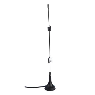 China Full Frequency Double Vibrator Spring Large Suction Cup Antenna High Gain Magnetic Suction Multi-User Detection Antenna for sale