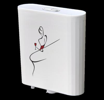 China Double-Flow Freestanding Toilet Tank Blocks Flush Float Valve Water Tank Toilet Tank for sale