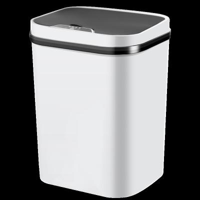 China Touchless Sensor Trash Can Plastic Housing Sustainable Smart Home Waste Bin Automatic Trash Bin for sale