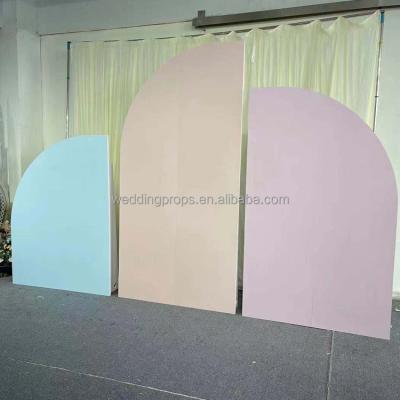 China Acrylic Party Wedding Decoration Backdrop Stand Panel Backdrop Wedding Supplies for sale