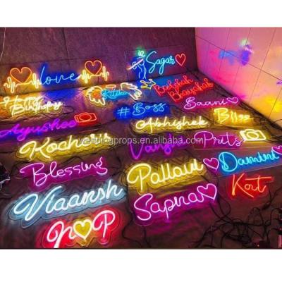 China Buildings Factory Price Wedding Supplies Oh Baby Let Us Party Decorative Led Neon Light Signs for sale