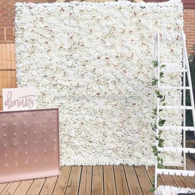 China Flower painting wall pictures for living room wedding supply artificial flower wall to wedding decoration backdrop for sale