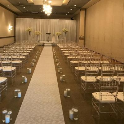 China Various Style Of Tubes For Your Chooses Detachable Clear Acrylic Banquet Chair To Wedding Hall Decoration for sale