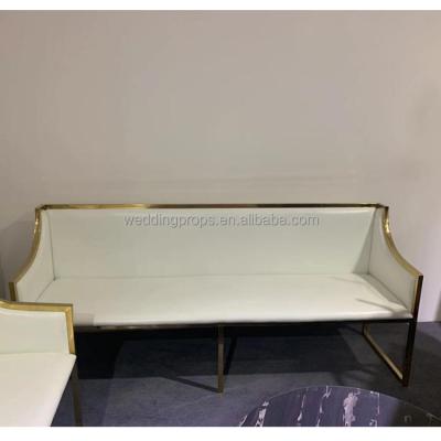 China (Other) Latest Wedding Furniture Adjustable Chair Wedding Designed Leather Sofa for sale