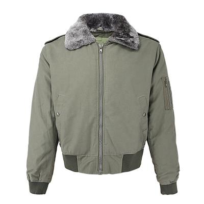 China Winter Outdoor Breathable Military Green Windproof Coat Style KMS Flight Military Lattice Jacket For Men for sale