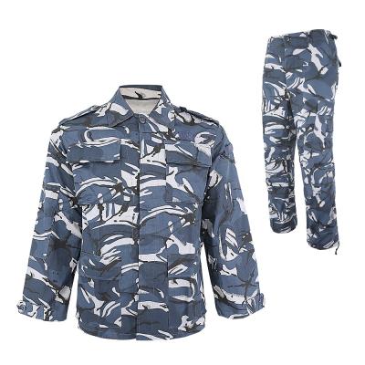 China Breathable Chinese police army camouflage working bdu custom jacket military uniform for sale