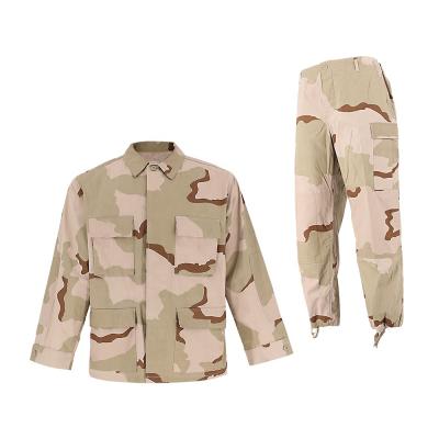 China Breathable Desert Camouflage Military Clothing Combat BDU Tactical Army KMS Uniform for sale