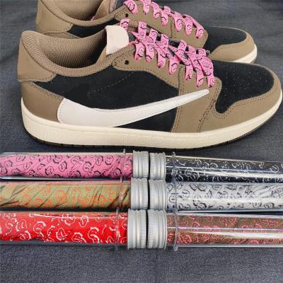 China Printed Flat Polyester Kids Laces Polyester Laces Hot Sale Shoestring Stock Laces for sale