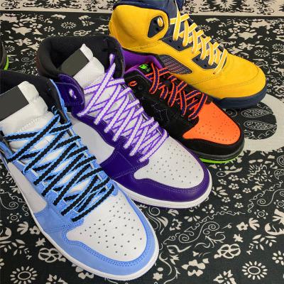 China Hot promotion colored logo stamping laces printed oval flat lace increasing boot laces shoe lace for sale