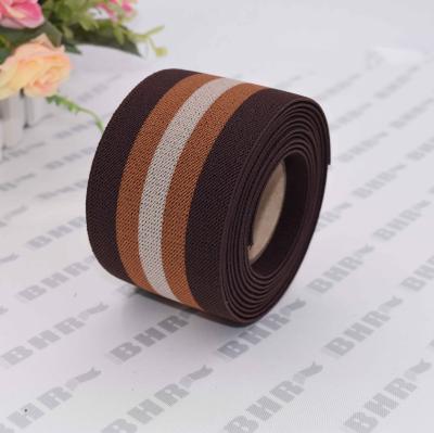 China Elastic Wide Custom Elastic Strap Webbing With Different Textures for sale