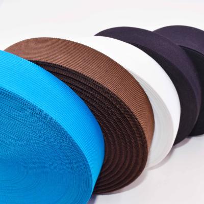 China High Durable Stretch Polyester Knitted Waistband Elastic For Elastic Strap for sale