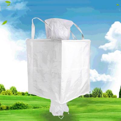 China Suxing 1000kg 2000kg pp large size big bag breathable super jumbo container bag big fibc ton bag for sale