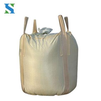 China OEM ODM 1000kg 1500kg Breathable PP Woven Sand Cement Rice Big Bag FIBC Jumbo Ton Bulk Bag for sale