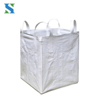 China 1000kg 2000kg PP Bulk Sand Material Breathable Big Ton Fibc Ton Bag For Sale for sale