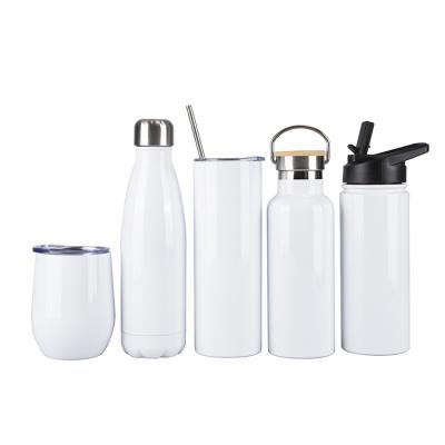 China US Warehouse Double Wall Stainless Steel Sustainable Water Insulation Sublimation Vacuum Water Tumbler for sale