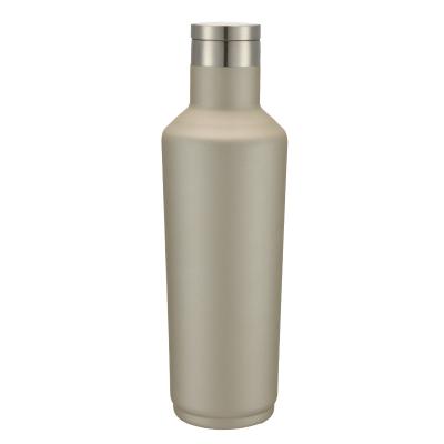 China Eco Friendly Double Wall Stainless Steel Water Bottle Vacuum Insulated Stainless Steel Travel Thermos for sale