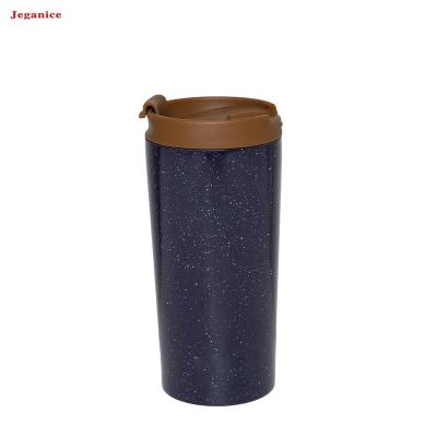 China Durable Double Wall Stainless Steel Insulated Coffee Mug With Handle New Design Travel Mug for sale