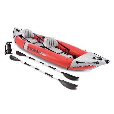 China Professional PVC Tour Pro Series Inflatable Fishing Kayak for sale