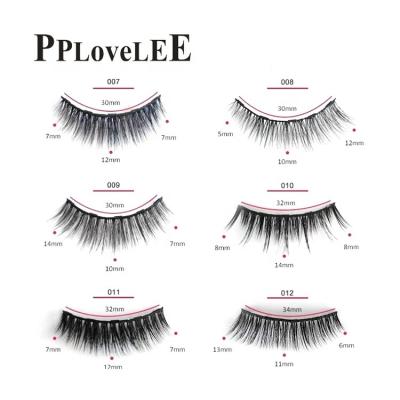 China Cruelty Free / 25 Times Reusable / Synthetic Siberian Private Label Magnetic Lashes Packaging Comfortable Wear Wholesale for sale