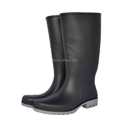 China PVC Waterproof Plastic Rain Boots Water Boots Plastic Shoes for sale