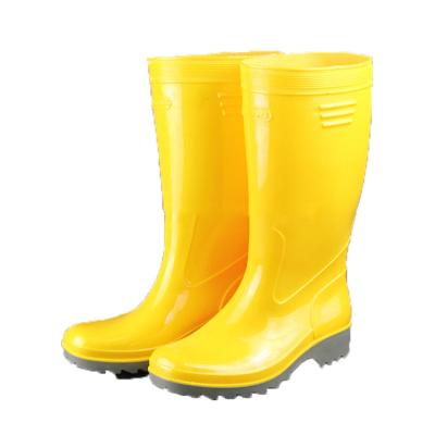 China Fashion JX-963 PVC silicone cover botas des femininas 1.55kg/pair CE cheap military knee high rain boots for sale