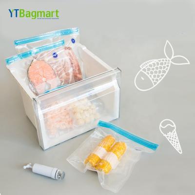 China YTBagmart Viable Cheap Vacuum Bag Roll Up Reusable Food Canned Sous Vide Airtight Seal Food Bags for sale