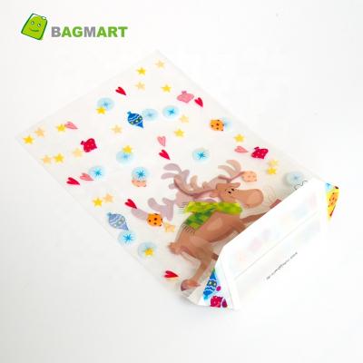 China YTBagmart Wholesale Reusable Square Resealable Food Grade Bottom Clear Cellophane Bags Bread Packaging Opp Bag Printing With Logo for sale