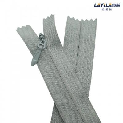 China Layila High Quality Custom Invisible Zipper 5# Full Color Zipper for sale