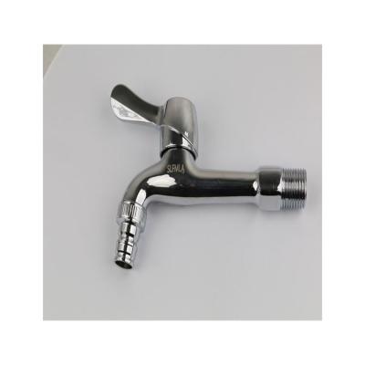 China Custom Wholesale High Quality Modern Wall Mount Cheap Long Cock Bib Bathroom Zinc Faucet for sale