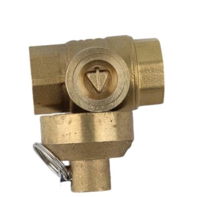 China General Good Quality Made In China Lpg Gas Brass Needle Cock Drain Ball Valve With Forged And High Pressure for sale