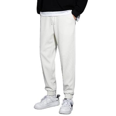 China Tracksuits Pants Breathable Casual Jogger Waffle Comfortable Pants For Men for sale