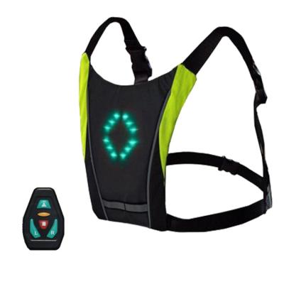 China Wireless Rechargeable Remote Control Water Proof LED Flasher Invest Reflective LED Flasher Warning Vests for sale