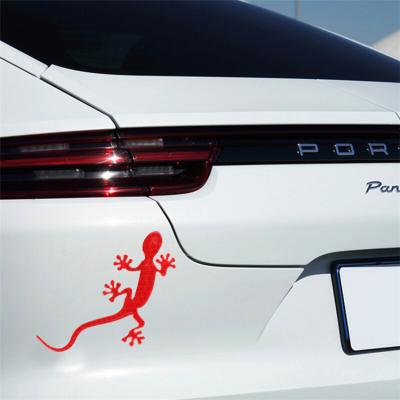 China Car Reflective Gecko Safety Animal Reflective Stickers Or Car Sticker for sale