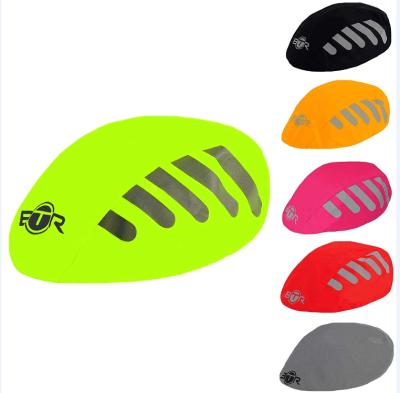 China Waterproof Durable High Visibility Universal Waist Bike Waterproof Hi Force Reflective Bicycle Helmet Cover for sale