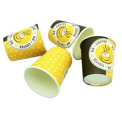 China Eco-friendly 10oz 12oz 16oz Disposable Paper Cup For Hot And Cold Drink for sale