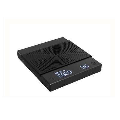 China With Tray Timemore White Scale Digital Ingredient Measures Coffee Scale With Timer for sale