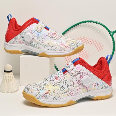 China Wholesale rubber color men's badminton shoes factory cheap badminton shoes breathable badminton sport shoe for sale