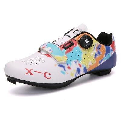 China Wholesale Rubber Cycling Shoes For Men Customized Wear Resistant Bicycle Riding Shoes Available for sale