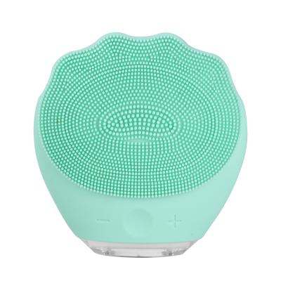 China Mini Portable Waterproof Sonic Face Dye Removal Face Detergent Cleansing Brush for sale