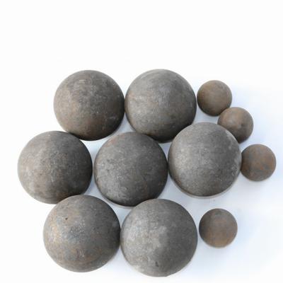 China Construction Material Shops Excellent Wear Resistance Forged Steel Grinding Media Balls For Mining Sites Ball Mills for sale