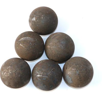 China Steel Dia25mm-Dia150mm Forged Steel Grinding Media Balls For Ball Mill for sale